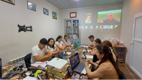 Teacher and Students at International Scientific Conference